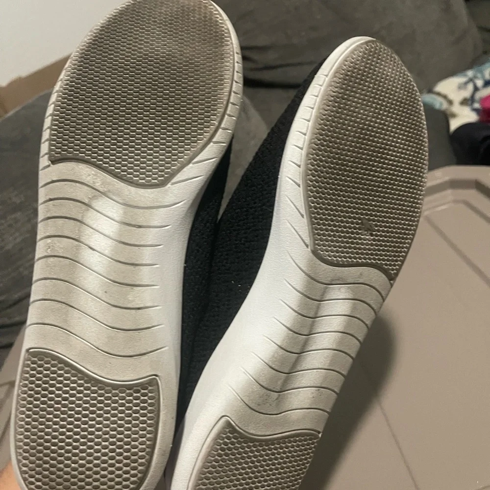 Women’s Black Slip On Shoes - Picture 8 of 8